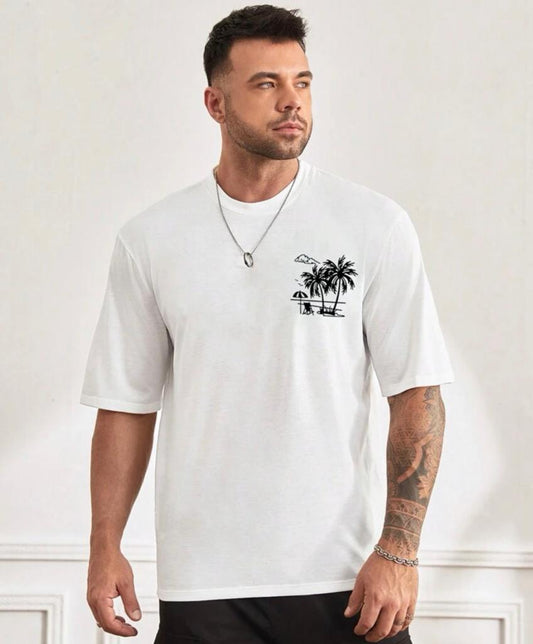 Tropical B&W T-Shirt